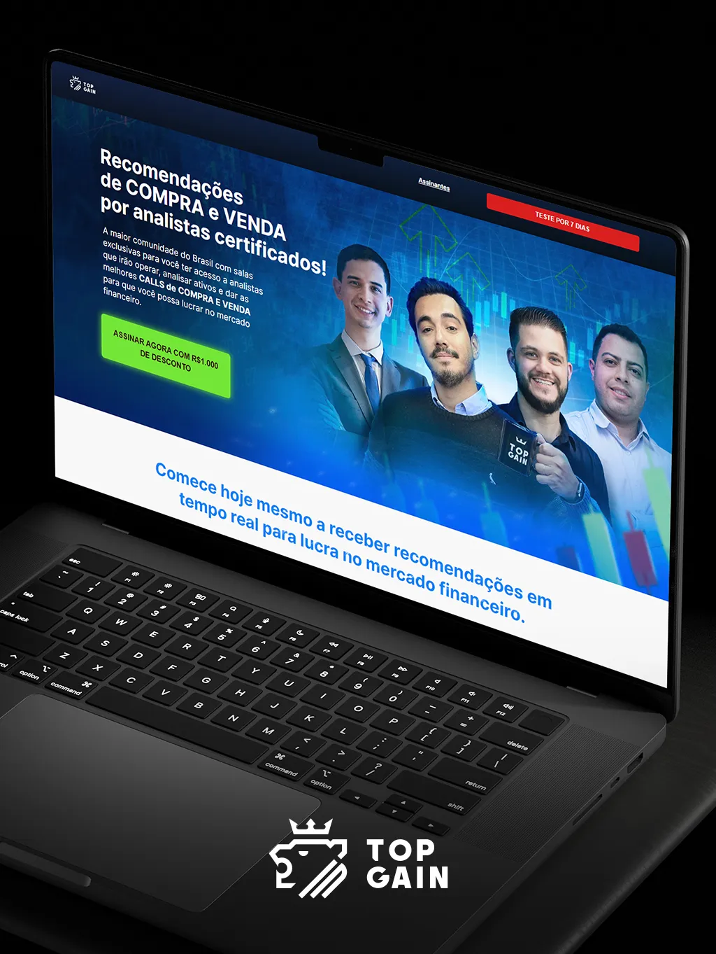 Top Gain – Site Institucional